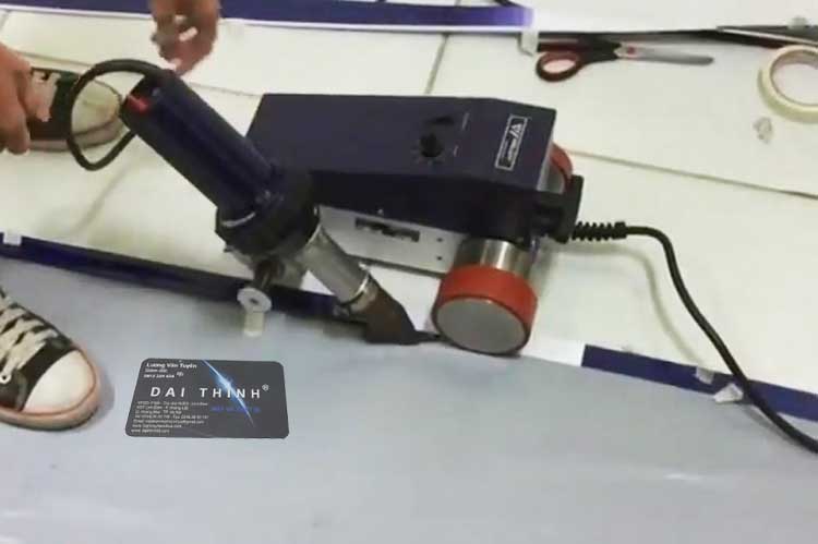 hàn mép, hàn biên bạt qunagr cáo với máy weldy foiler ETL